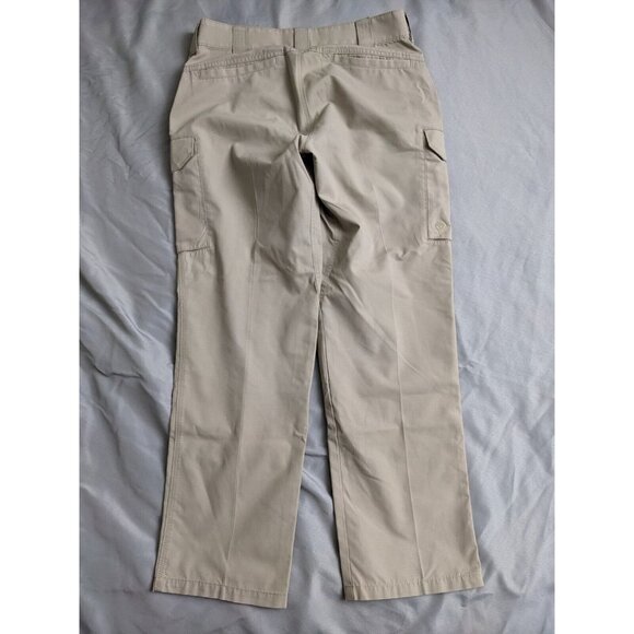 First Tactical Pants Khaki Double Knee Polyester Blend Mens Size 33X32 - Picture 10 of 14